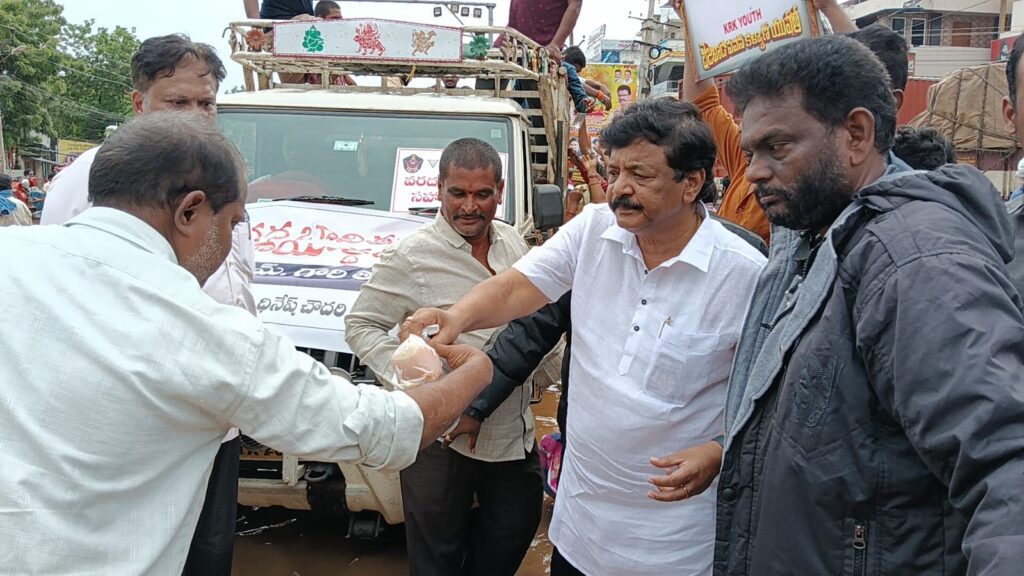 Minister Kandula Durgesh Leads Relief Operations in Flood-Hit Vijayawada