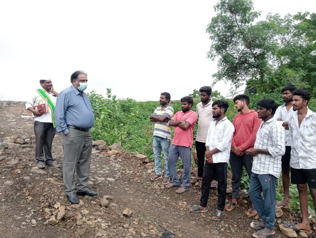 Judge K. Prakash Babu Inspects Flood-Affected Areas