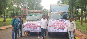 Rajahmundry Central Jail, flood relief, Vijayawada floods, humanitarian aid, community service, prison inmates, food distribution, district collector, disaster response, social responsibility