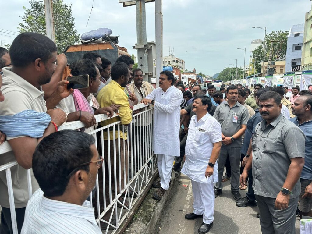 Ministers Distribute Essential Supplies to Flood-Affected Areas in Vijayawada